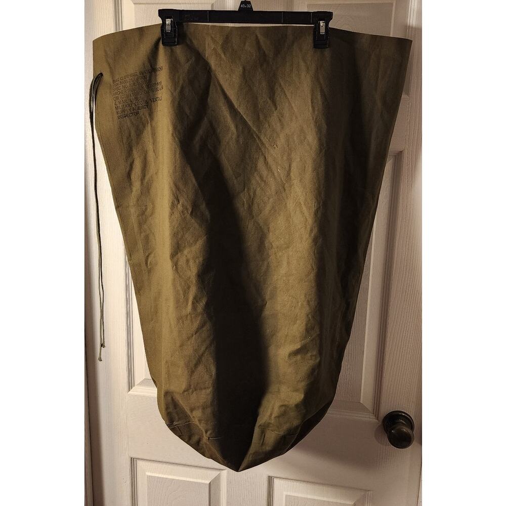 1958 Military Waterproof Duffel Bag – Archer Rubber Co – As‑Is